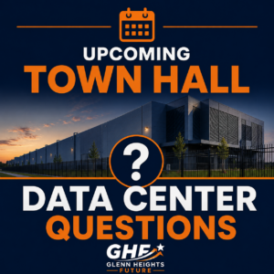 Before Glenn Heights Embraces the Data Center, Residents Deserve Answers